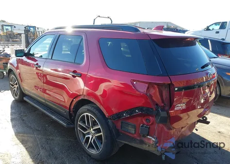 2017 Ford Explorer Sport from USA, damaged, VIN 1FM5K8GT4HGB12409